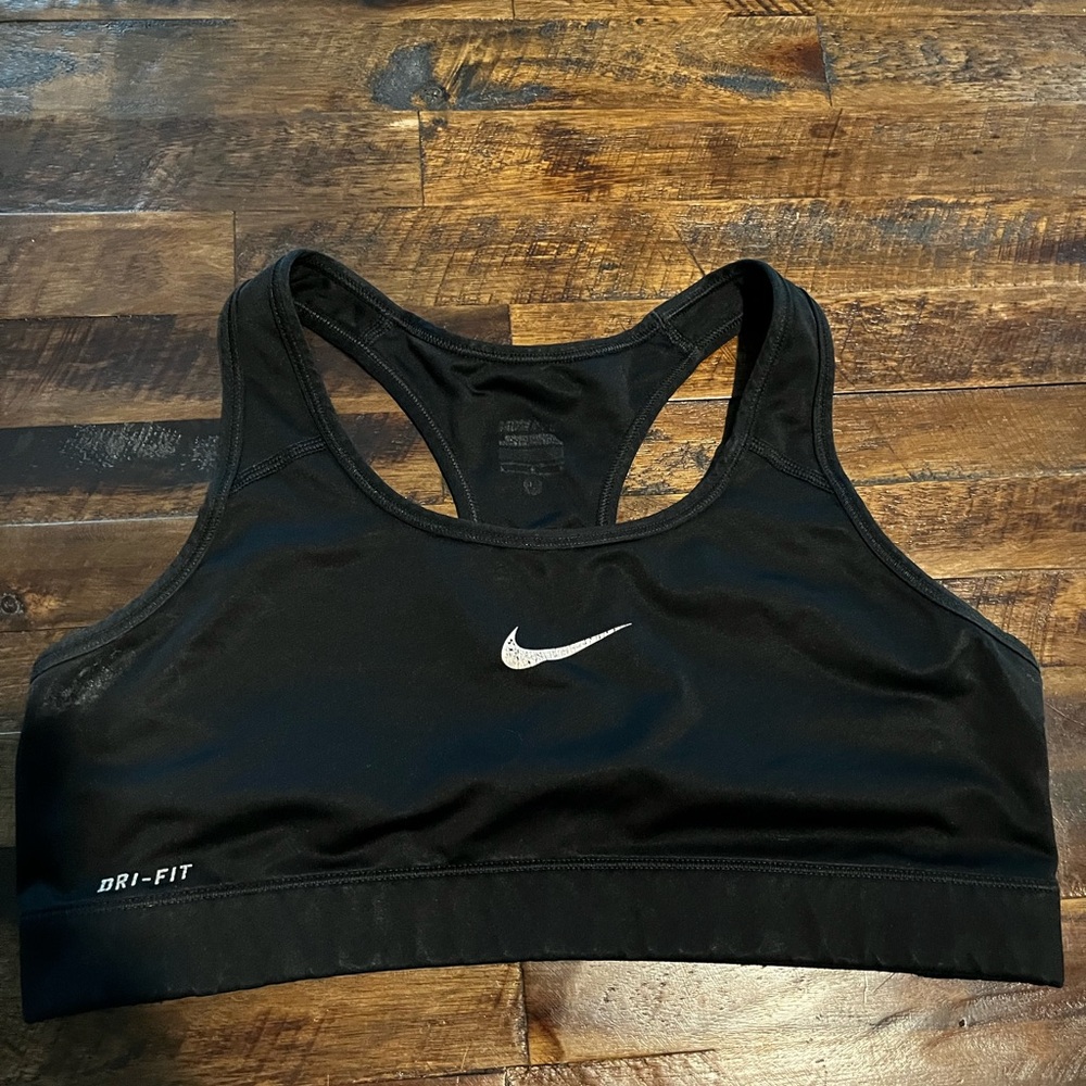 Nike Women's Dri-FIT Black Sports Bra